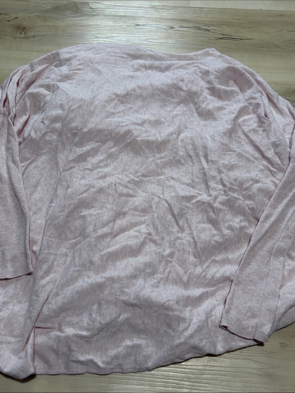 AllSaints Erma Cowl Neck Draped 2-Way Blouse Sweater Pink size XS designer - Picture 7 of 8